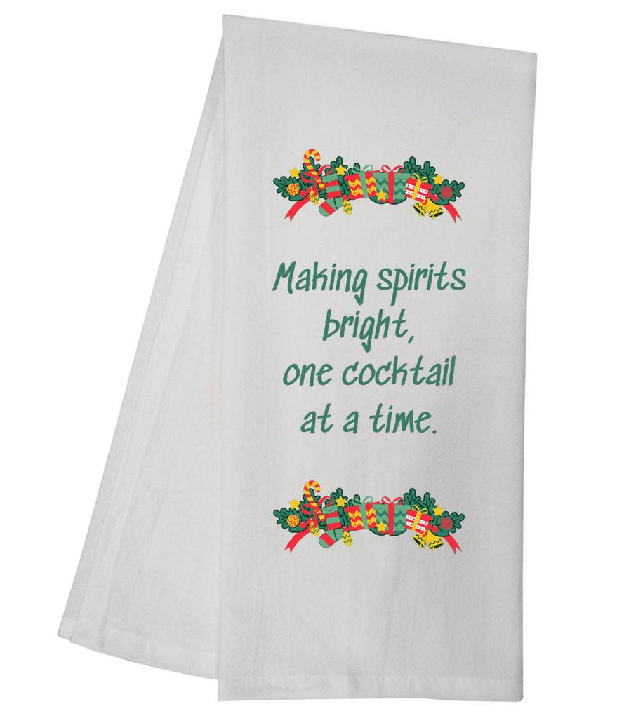 Making Spirits Bright Tea Towel GGTT995