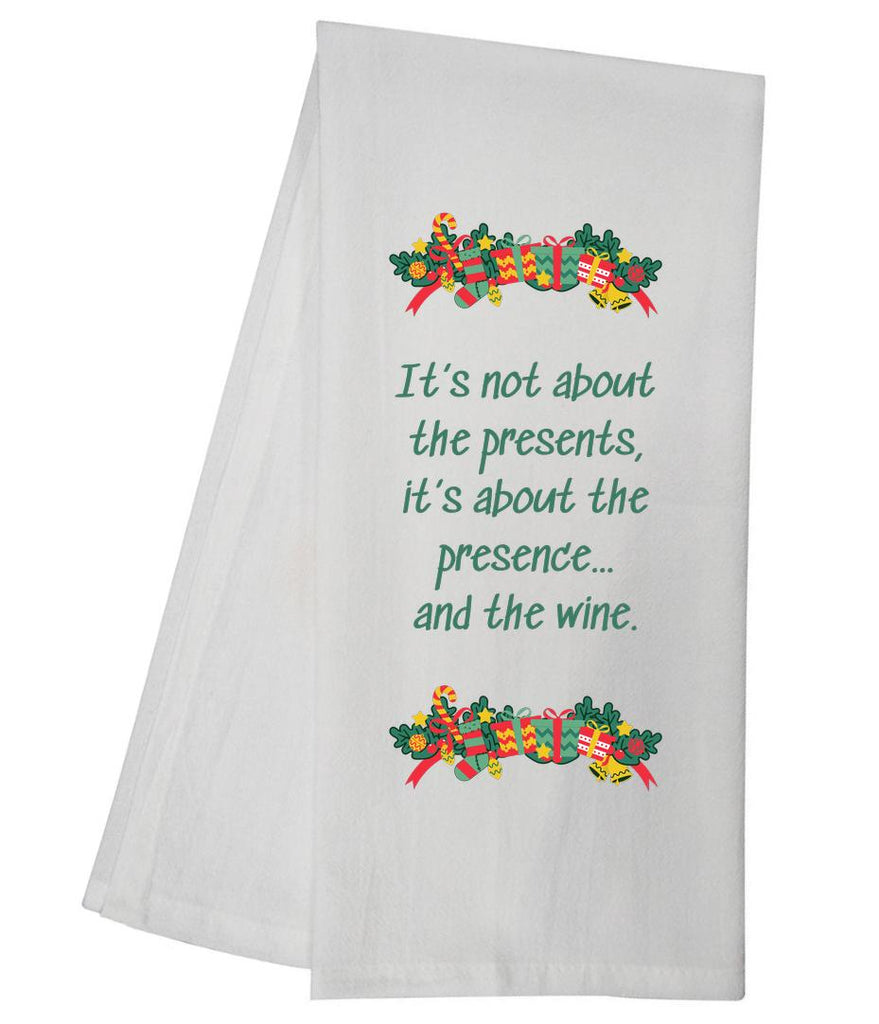 Not About Presents Tea Towel GGTT1006