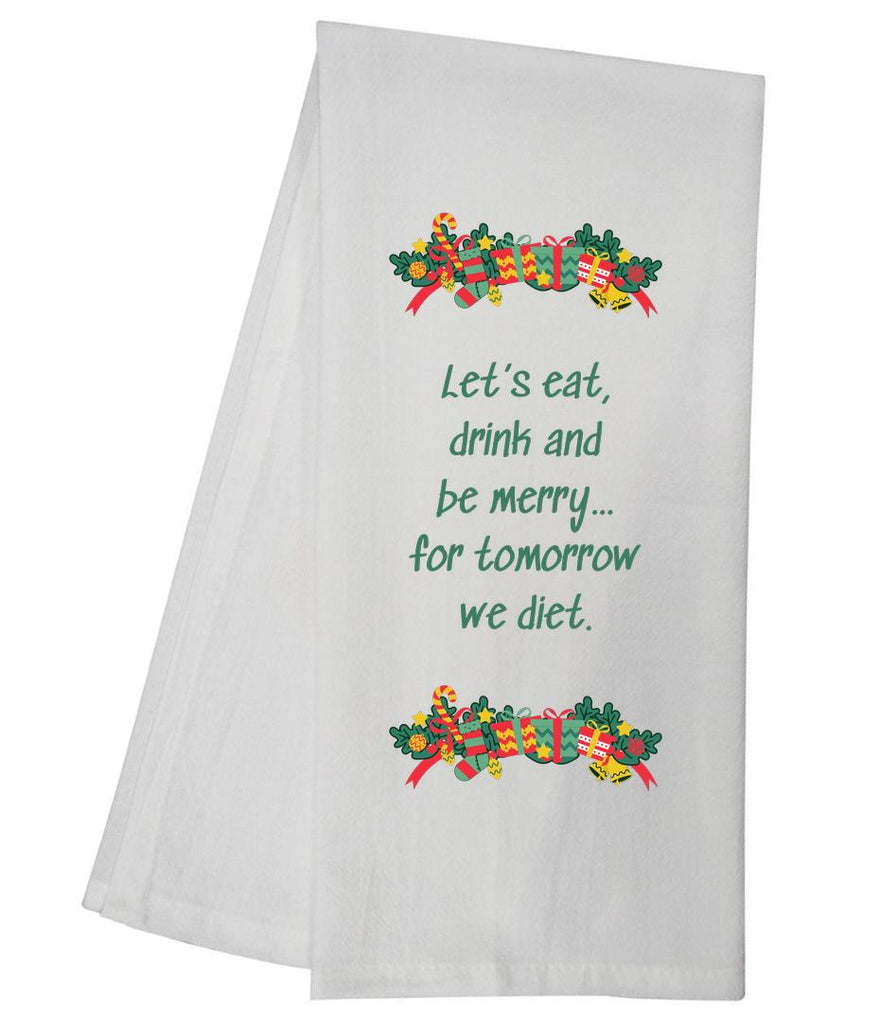 Eat Drink Be Merry Tea Towel GGTT1008