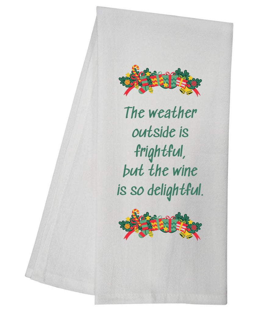 Wine Is Delightful Tea Towel GGTT1033