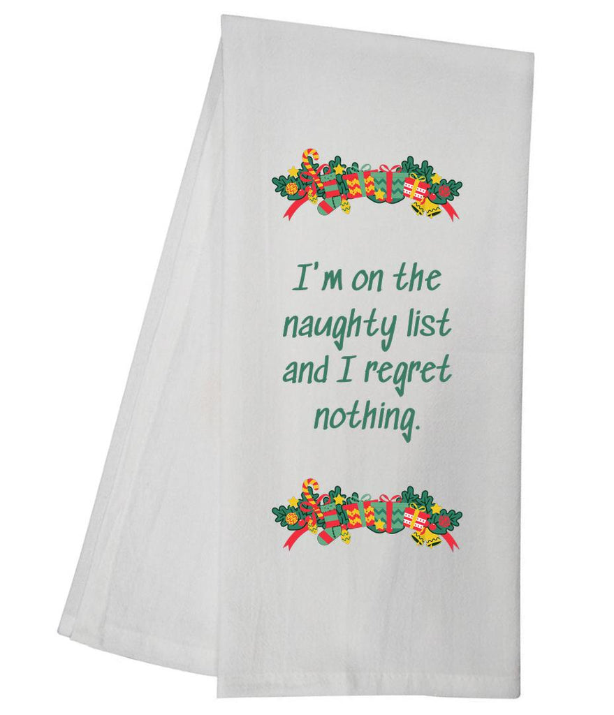 Regret Nothing Tea Towel GGTT1036