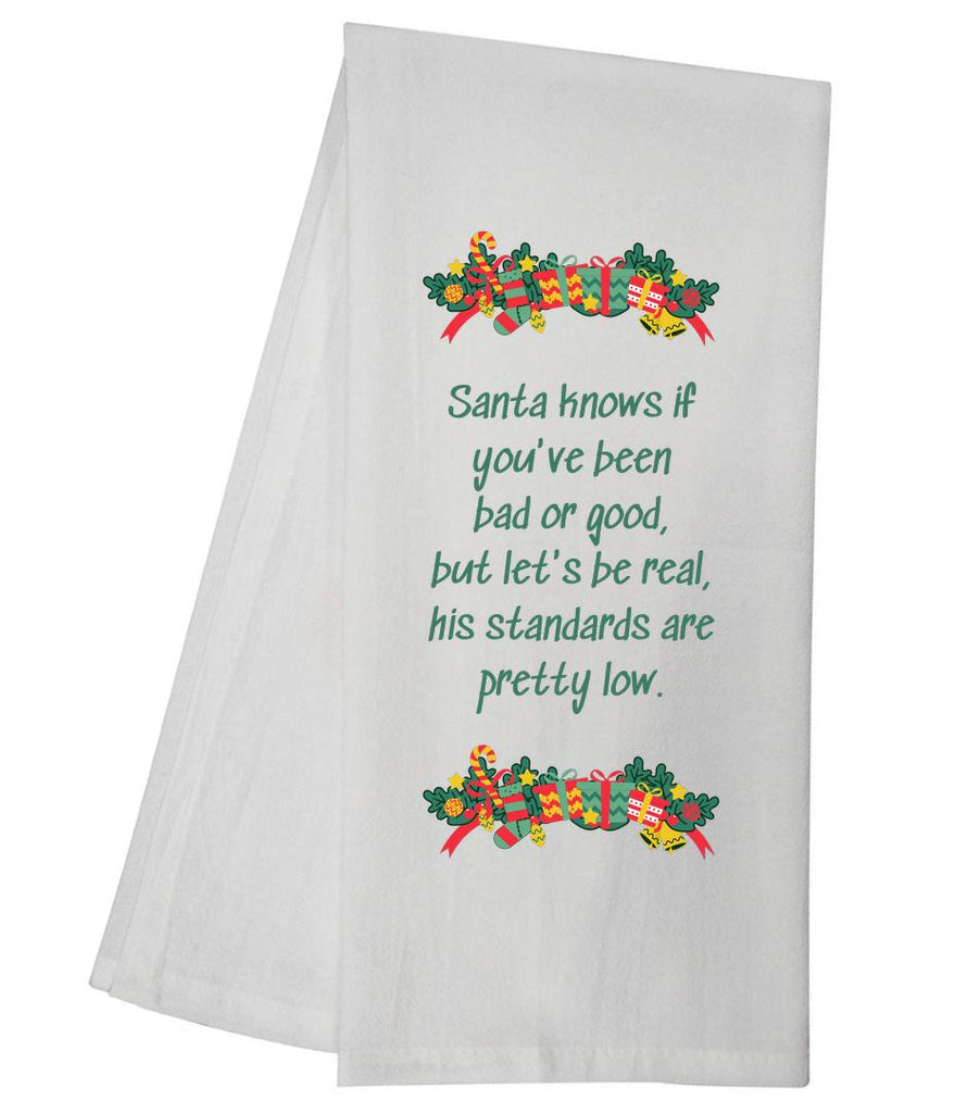 Santa Low Standards Tea Towel GGTT1043