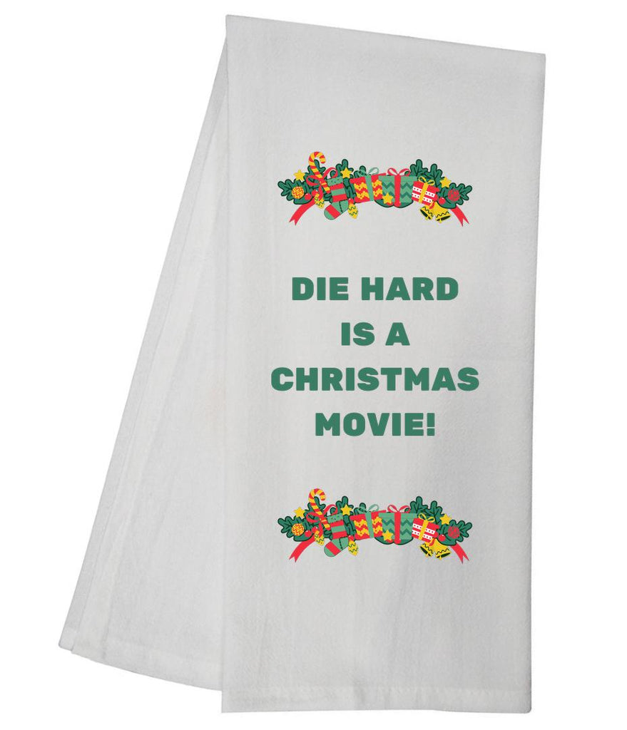 Die Hard Is Christmas Movie Tea Towel GGTT1058