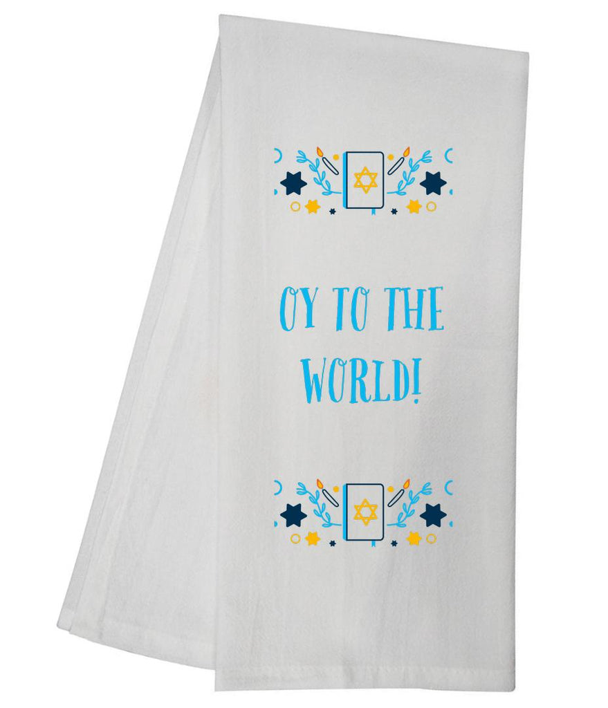 OY To The World Tea Towel GGTT1061