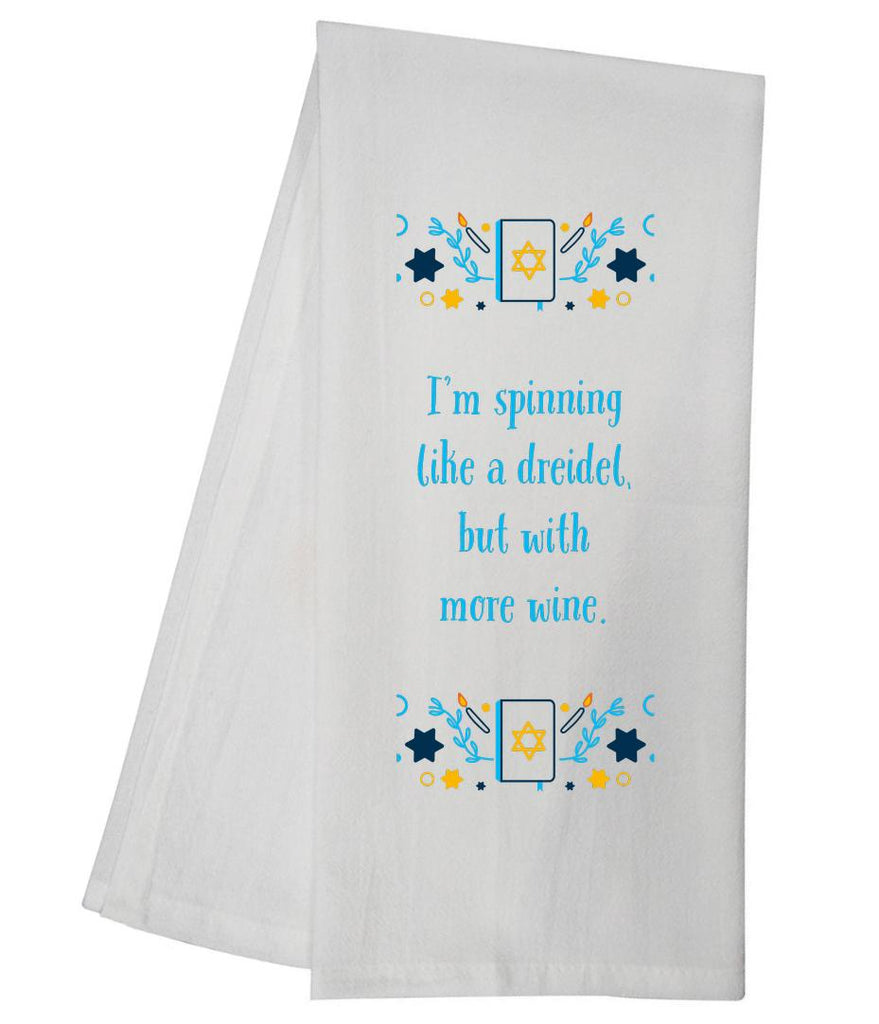 Spinning Like A Dreidel Tea Towel GGTT1067