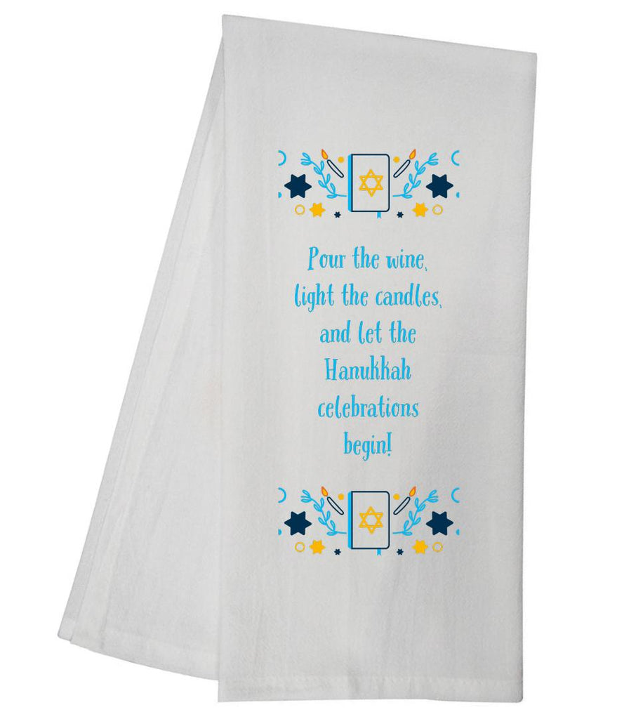 Pour The Wine Tea Towel GGTT1072