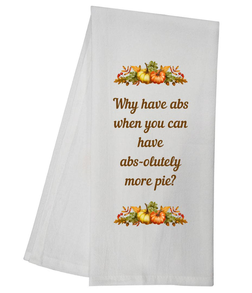 Abs olutely More Pie Tea Towel GGTT1085