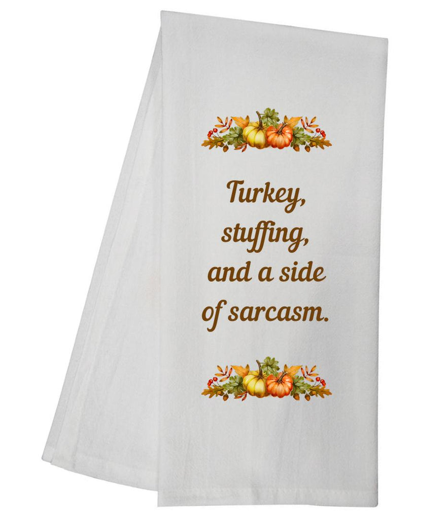 Side Of Sarcasm Tea Towel GGTT1093