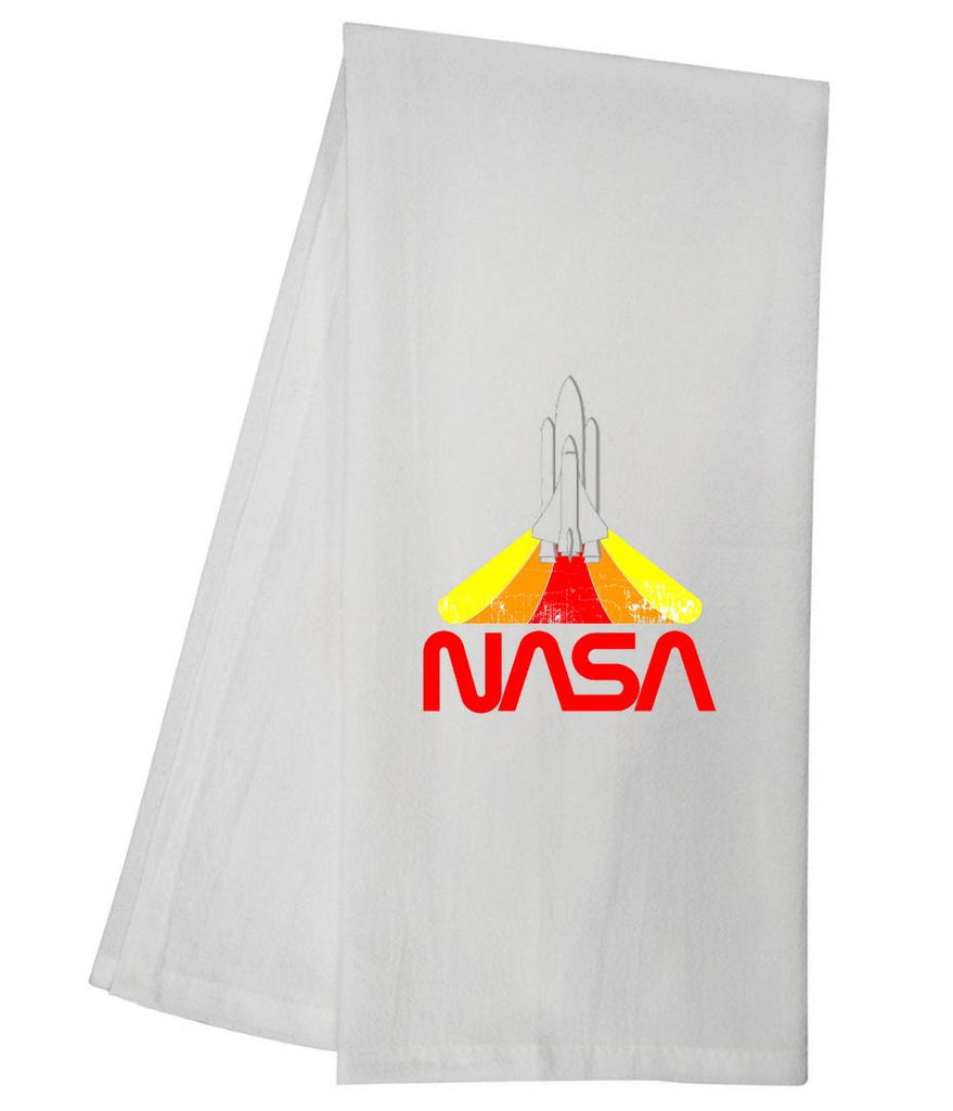 NASA Blast Off Worm Tea Towel GGTT1096