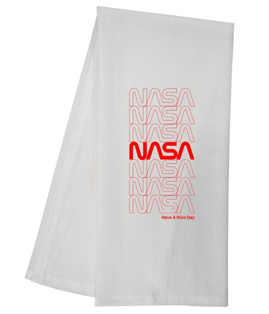 NASA Repeating Worm Tea Towel GGTT1097