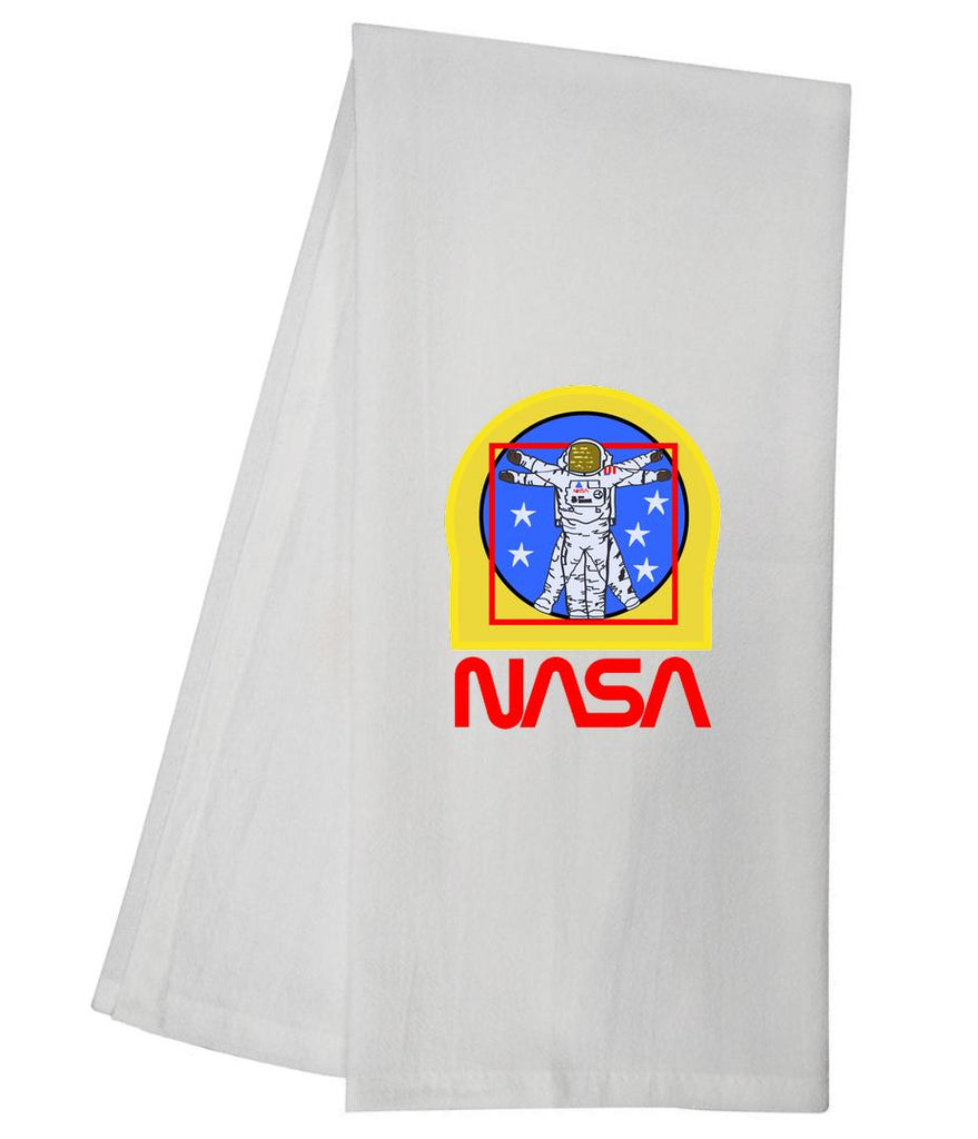 NASA Vitruvian Astronaut Tea Towel GGTT1100