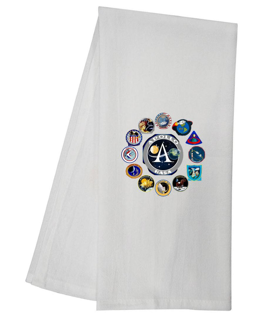 NASA Apollo Mission Patches Tea Towel GGTT1106