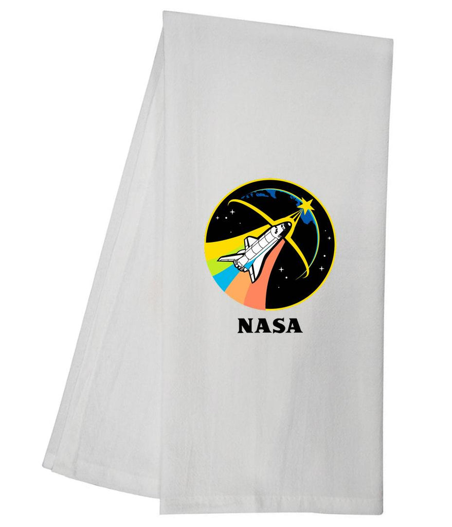 NASA Rainbow Shuttle Tea Towel GGTT1107