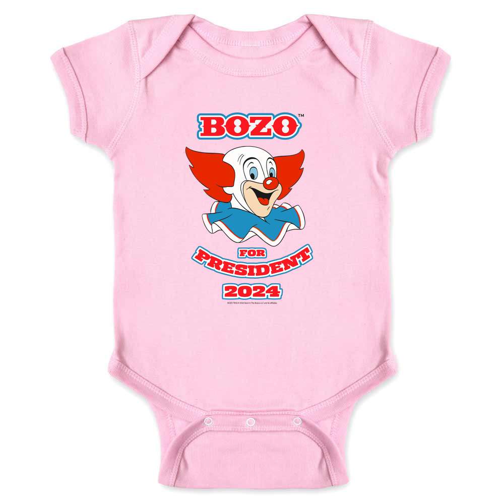 Bozo The Clown For President 2024 Baby Bodysuit