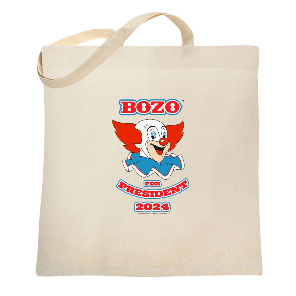 Bozo The Clown For President 2024 Tote Bag