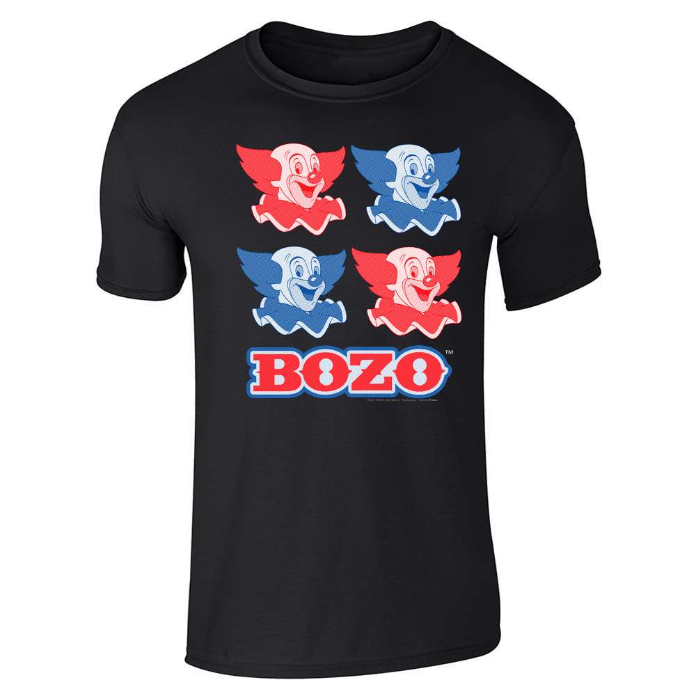 Bozo The Clown Retro Pop Art  Unisex Tee