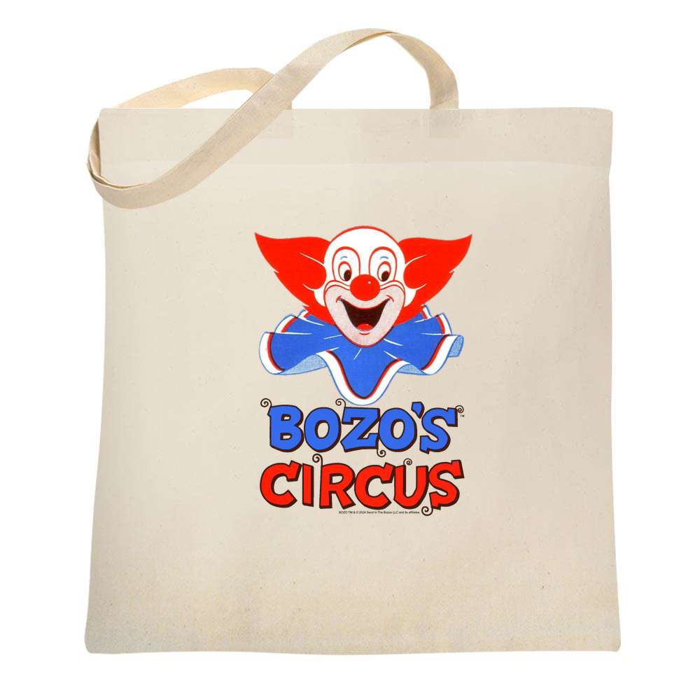 Bozo The Clown&apos;s Circus Retro  Tote Bag