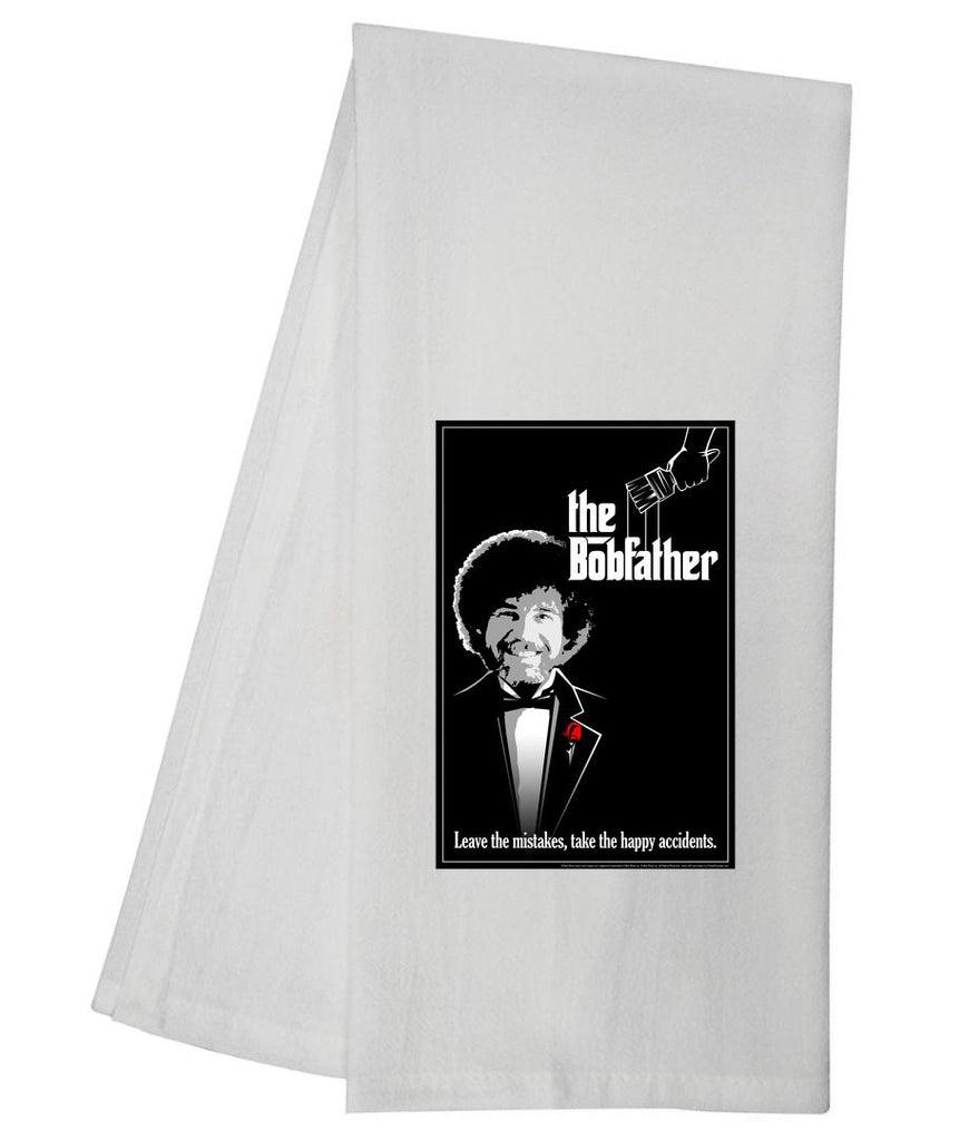 Bob Ross Bobfather Tea Towel GGTT1127