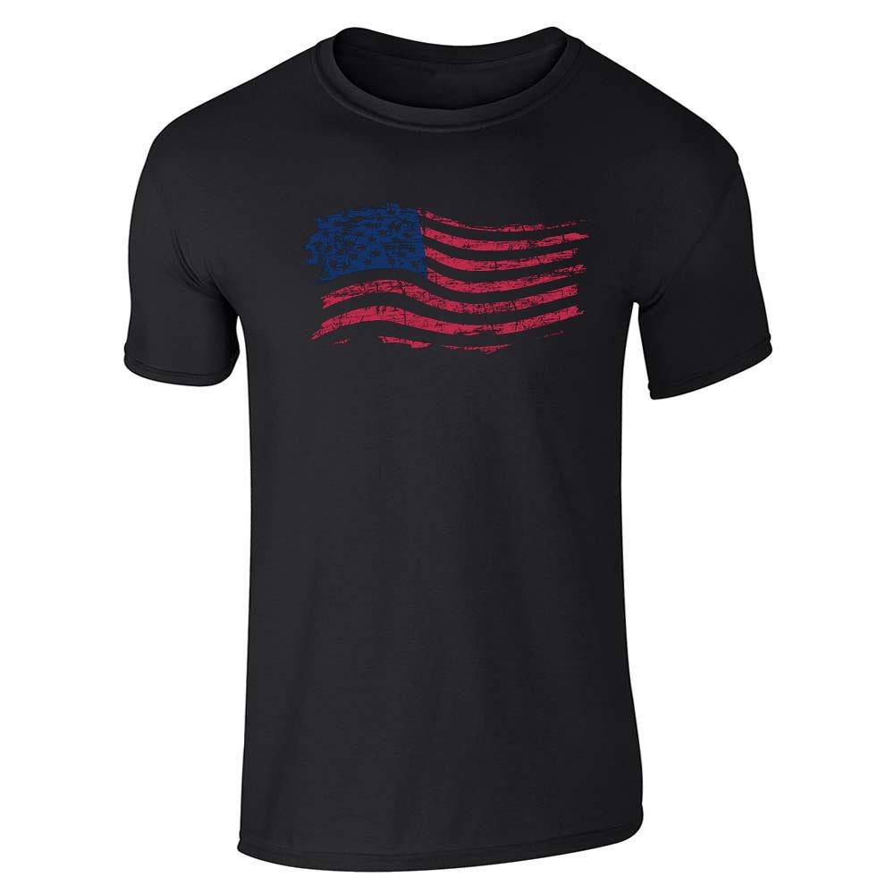 Patriotic Distressed American Flag Unisex Tee