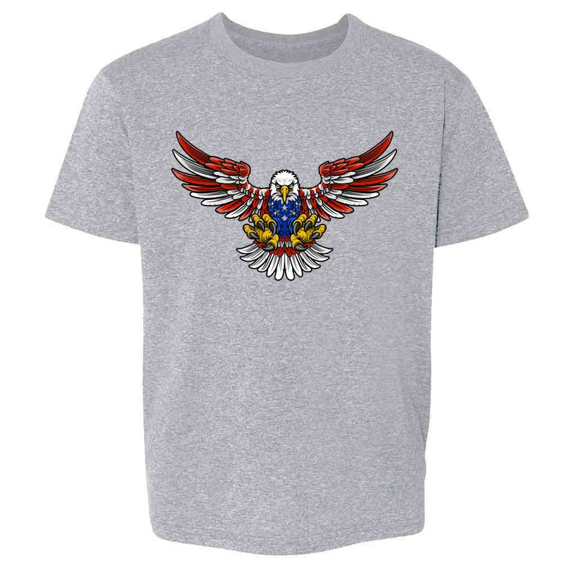 Patriotic Bald Eagle Kids & Youth Tee