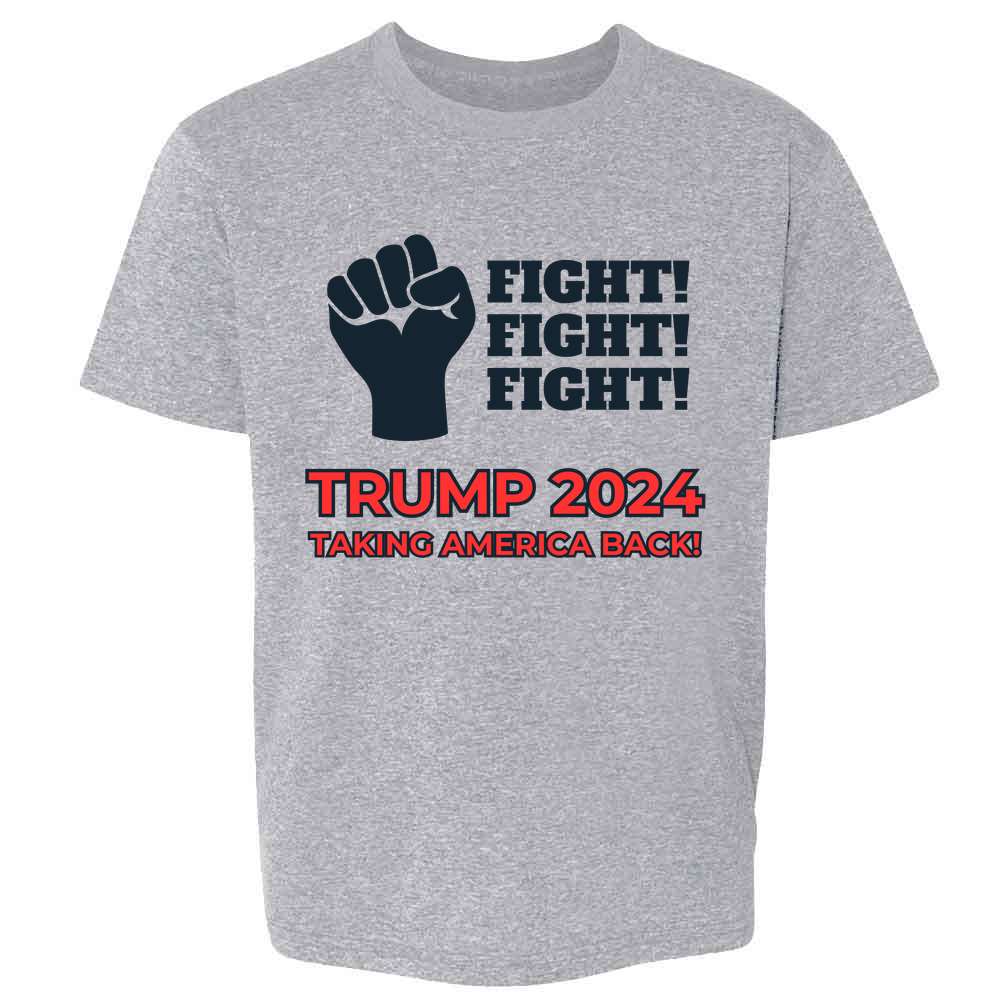 Donald Trump FIGHT Fist MAGA 2024 Election Kids & Youth Tee