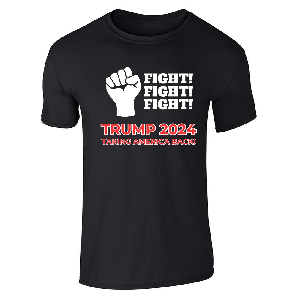 Donald Trump FIGHT Fist MAGA 2024 Election Unisex Tee