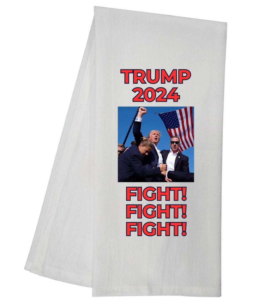 Trump Fight Pic Tea Towel GGTT1132