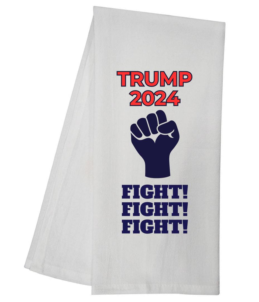 Trump Fight Fist Tea Towel GGTT1133