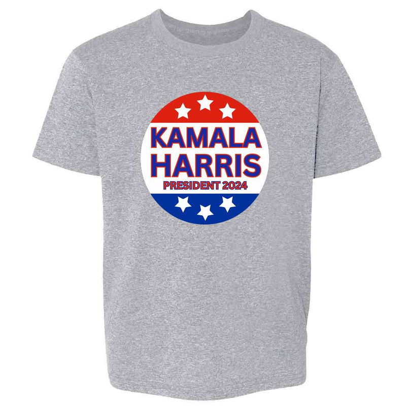 Kamala Harris President 2024 Stars Circle Kids & Youth Tee