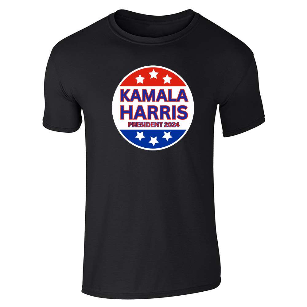 Kamala Harris President 2024 Stars Circle Unisex Tee