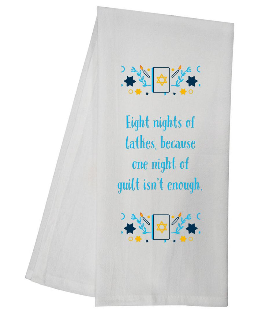 Eight Nights Of Latkes Tea Towel GGTT1148