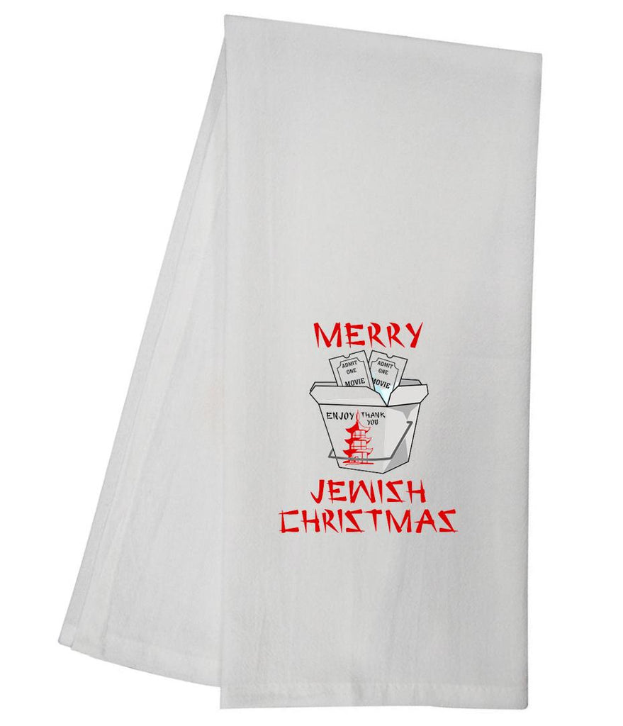 Merry Jewish Christmas Tea Towel GGTT1158