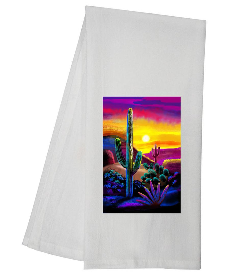 Sunset Landscape Tea Towel GGTT1185