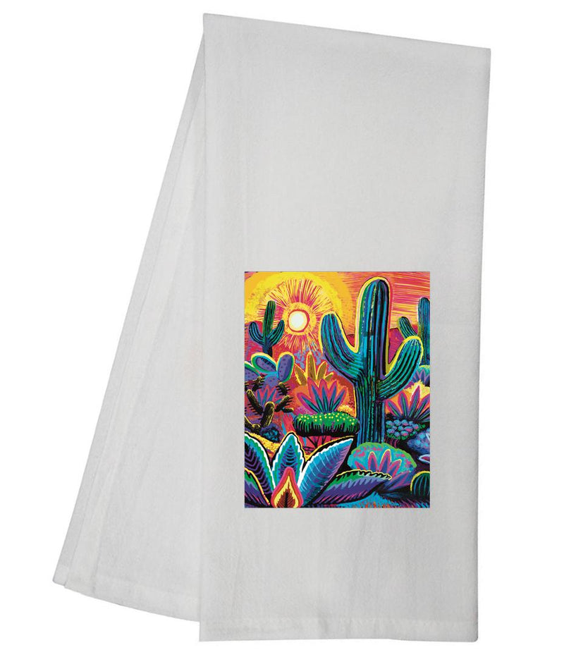Fantasy Cactus Tea Towel GGTT1187