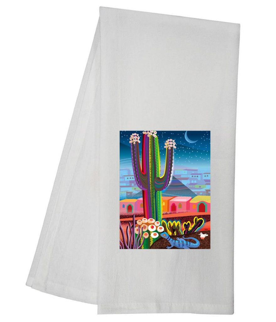 Desert Town At Night Tea Towel GGTT1217 / NC267123