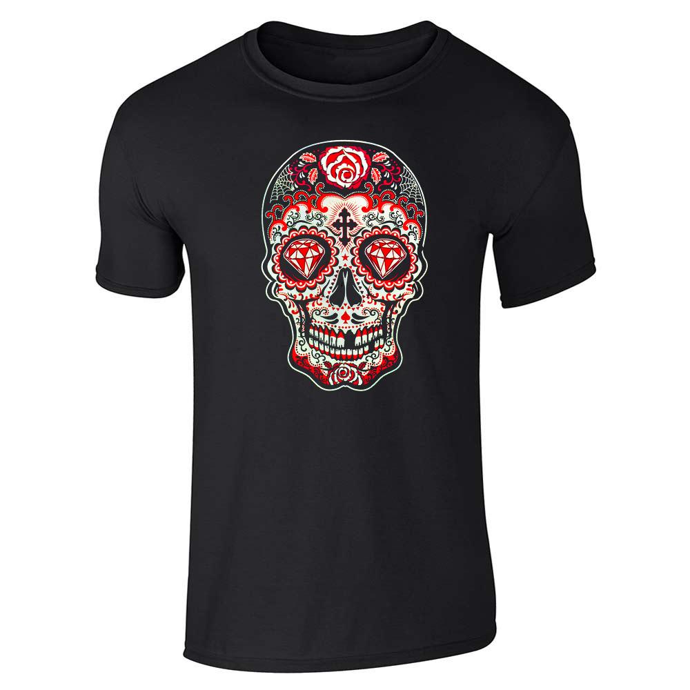 Day Of The Dead Skull Oaxaca City Unisex Tee