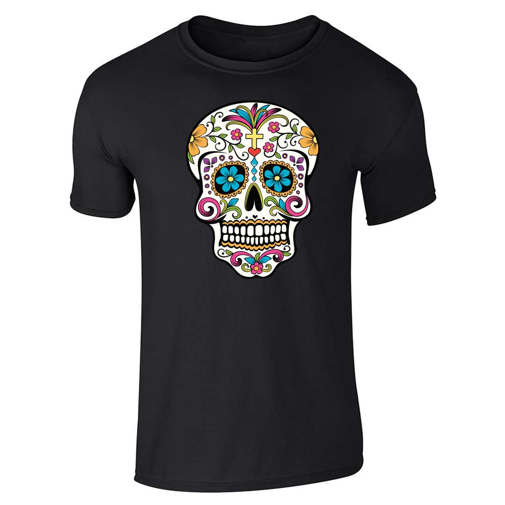 Day Of The Dead Celebration Sugar Skull  Unisex Tee