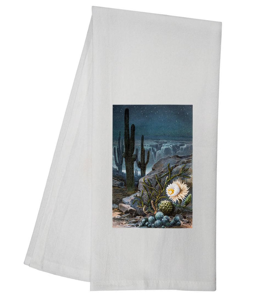 Queen Of The Night Cactus Tea Towel GGTT1230