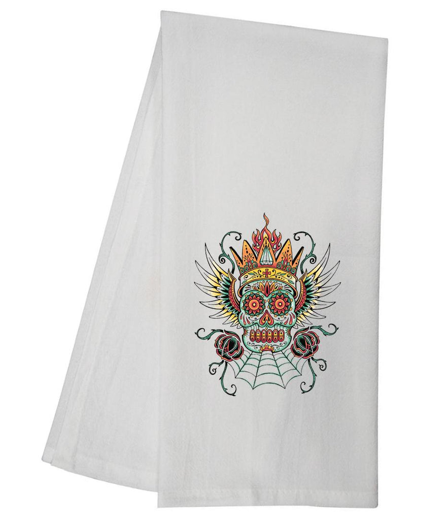 Day Of The Dead Tattoo Tea Towel GGTT1234