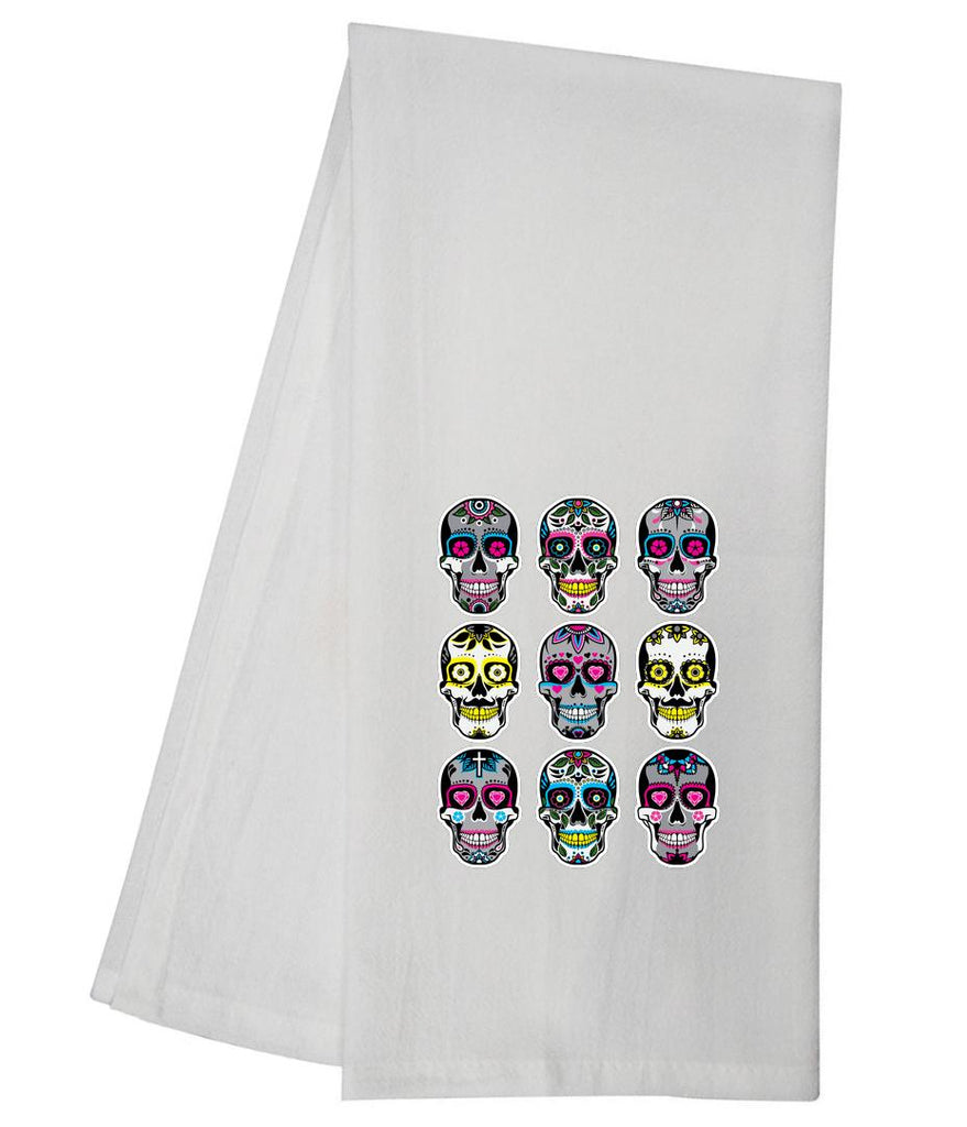 Nine Sugar Skulls Tea Towel GGTT1257