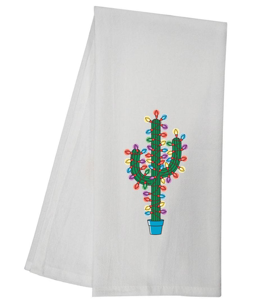 Lit Saguaro Tea Towel GGTT1266