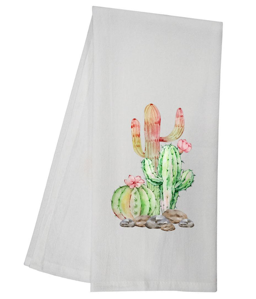 Flowering Cactus 2 Tea Towel GGTT1268