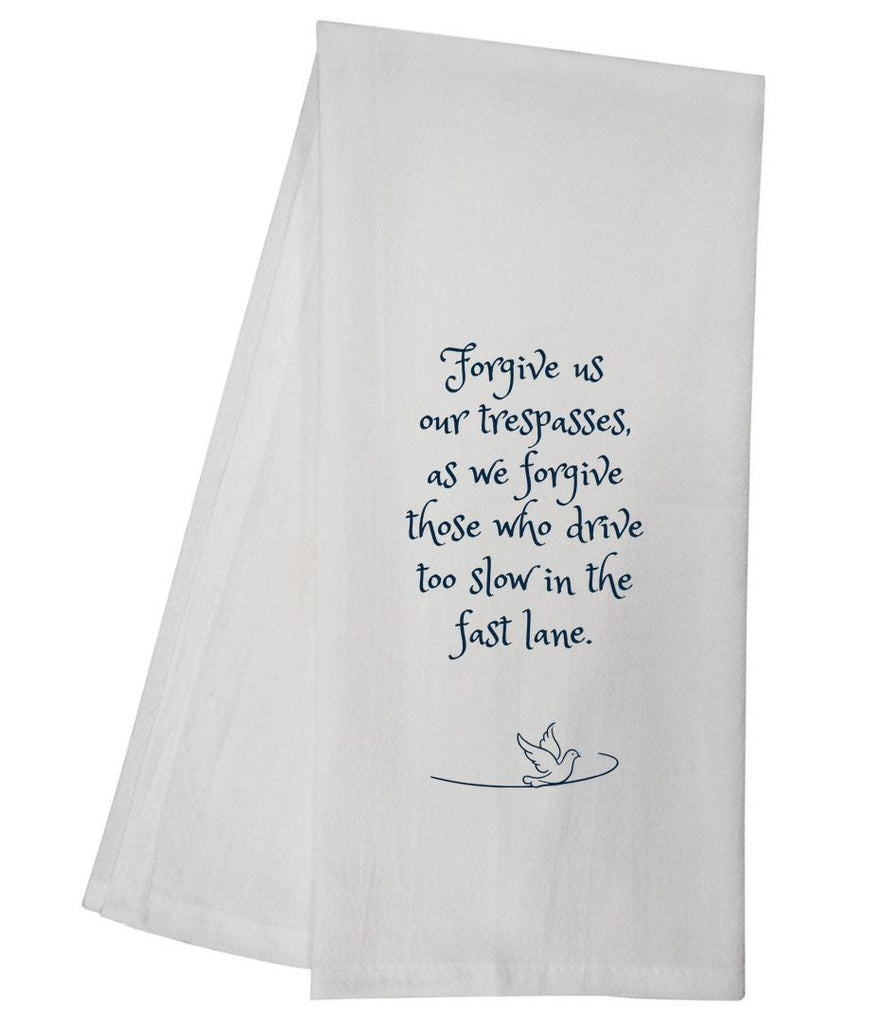 Forgive Trespasses Tea Towel SLTT1001