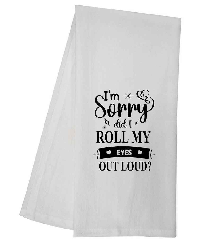 Eye Roll Tea Towel GGTT1280 / JACKASS-TEA-011-EYEROLL