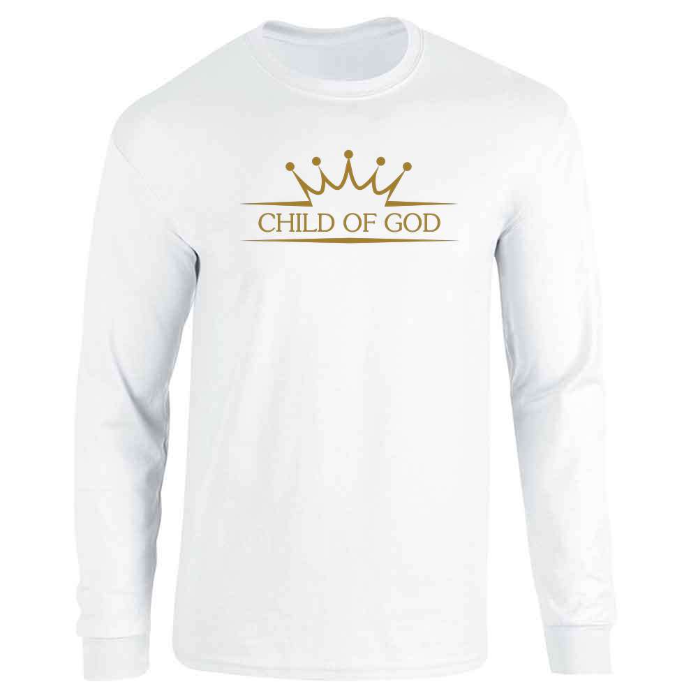 Child Of God Gold Crown Long Sleeve