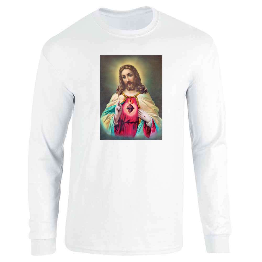 Sacred Heart Of Jesus 2 Long Sleeve