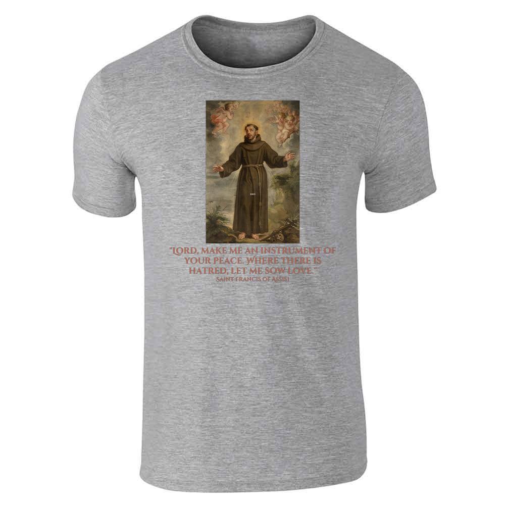 Saint Francis Of Assisi Unisex Tee