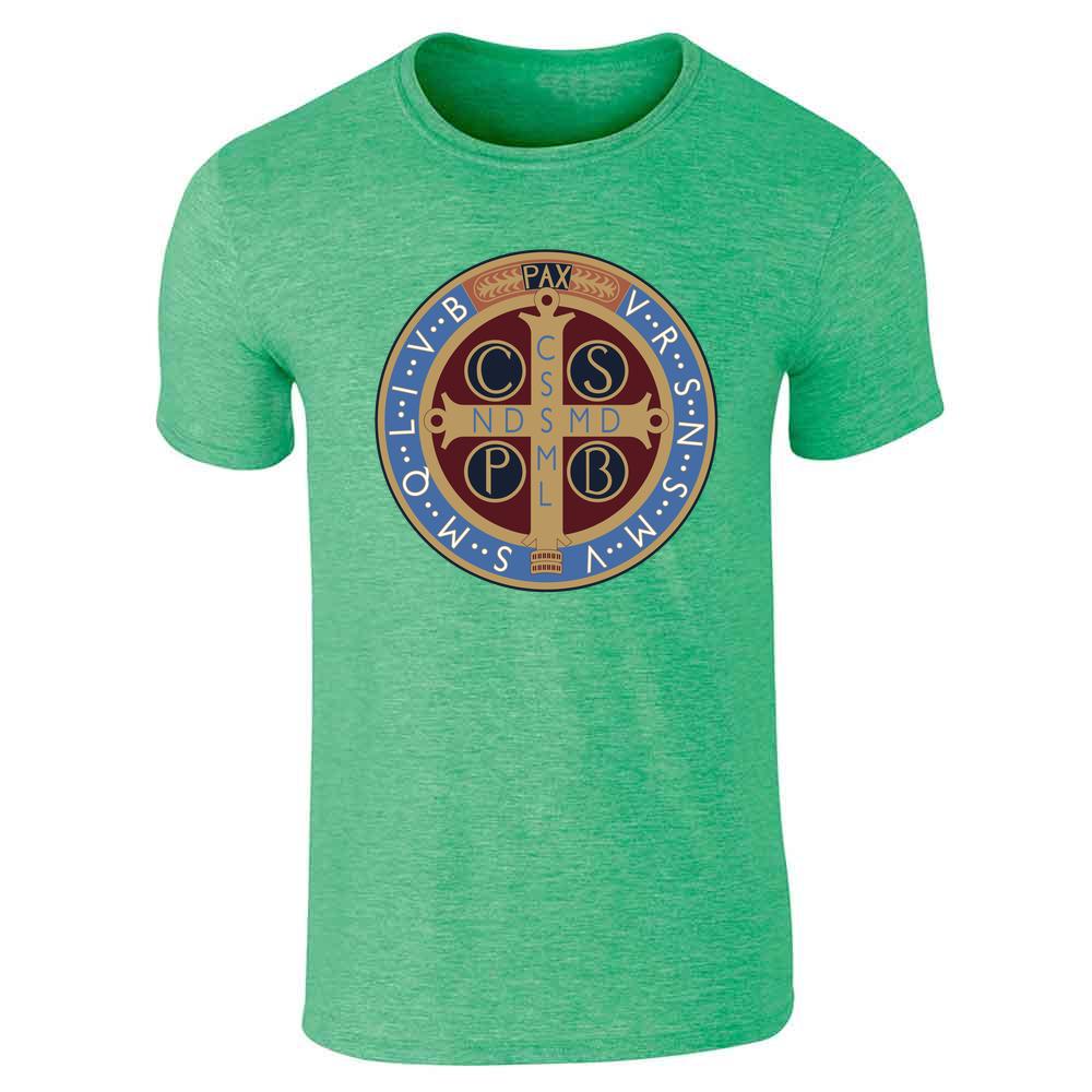 Saint Benedict Medal  Unisex Tee