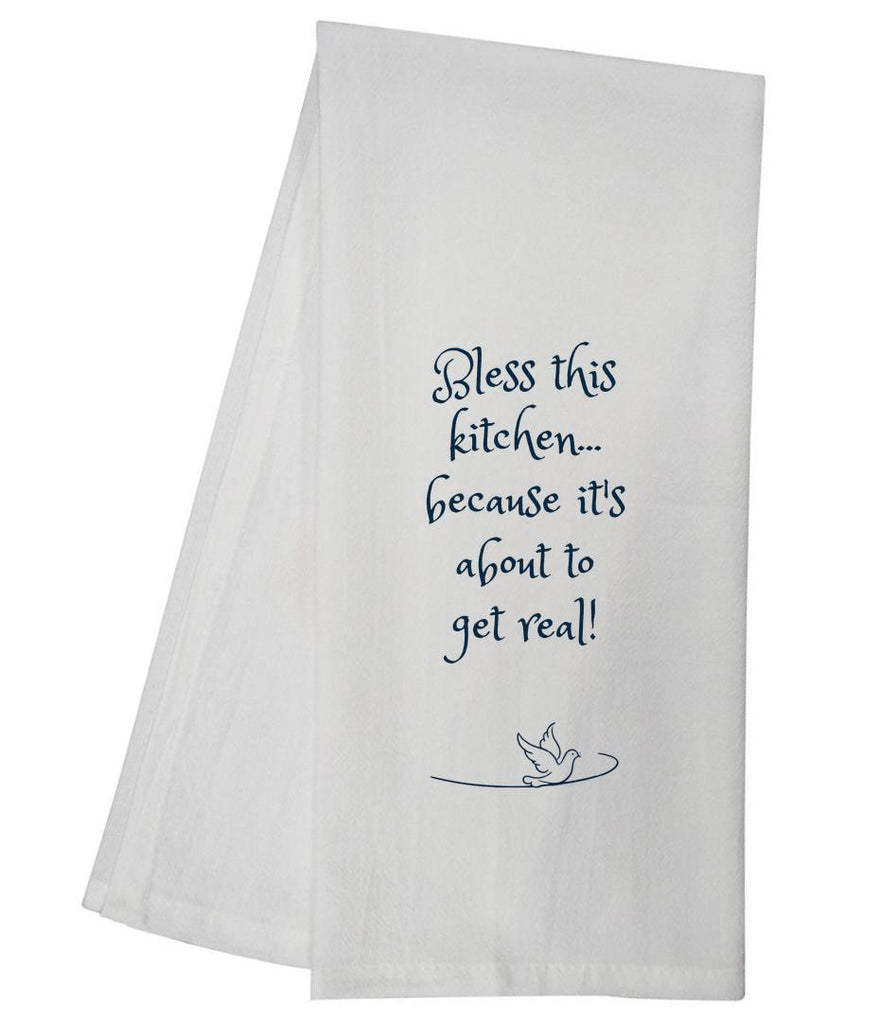 Bless This Kitchen Tea Towel SLTT1002