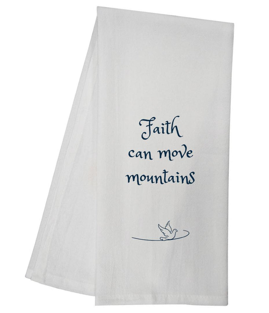 Faith Moves Mountains Tea Towel SLTT1005